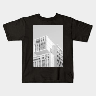 Interlinked Cube facades Photography Kids T-Shirt